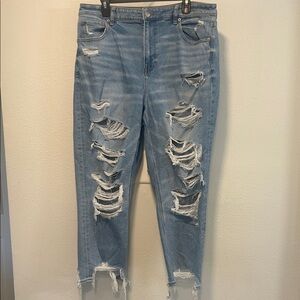 American Eagle Outfitters Women's Stretch Blue Jeans